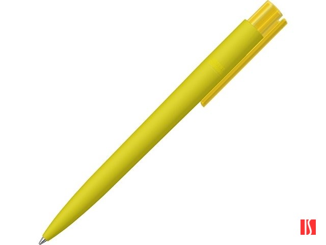 Шариковая ручка "RECYCLED PET PEN PRO K transparent GUM" soft-touch, желтый