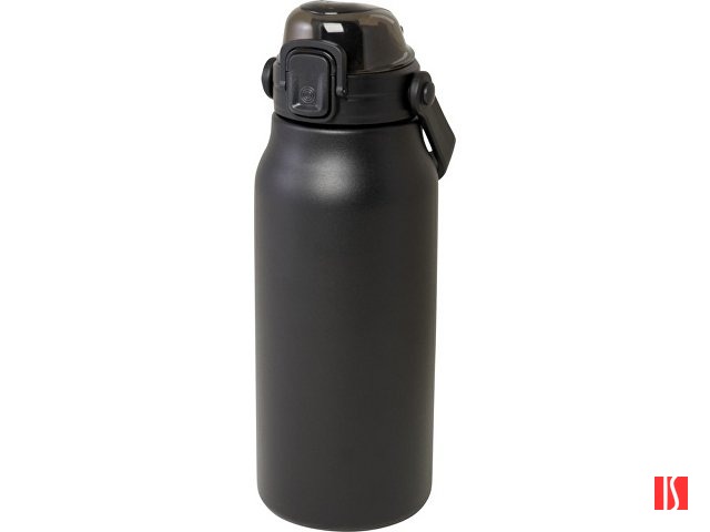 Медная бутылка Giganto из переработанной нержавеющей стали объемом 1600 мл с вакуумной изоляцией - Черный