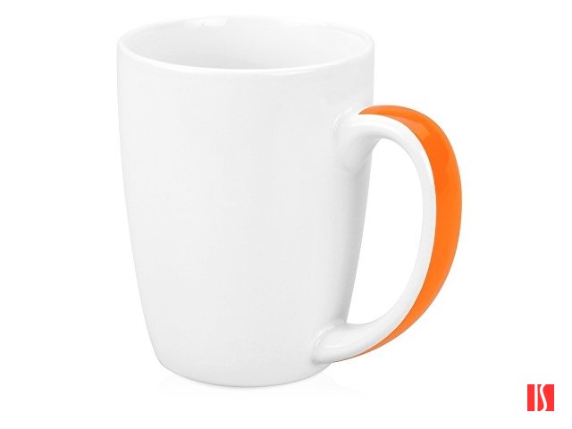 Кружка "Good Day" 320мл, белый/оранжевый