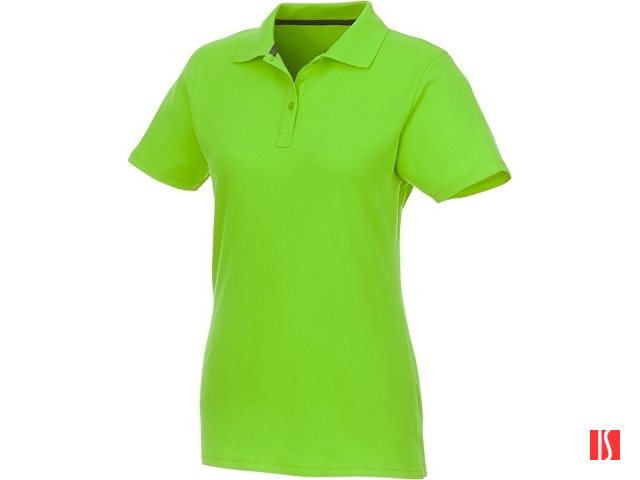 Женское поло Helios с коротким рукавом, зеленое яблоко