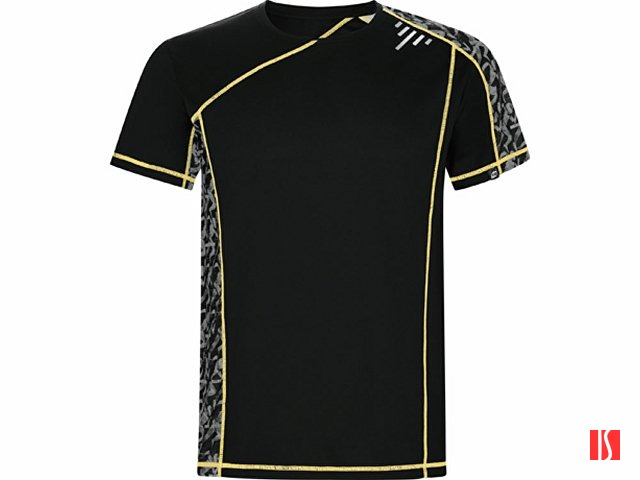 Спортивная футболка "Sochi" мужская, принтованый черный