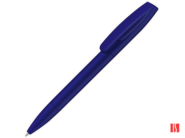 Шариковая ручка из пластика "Coral", темно-синий