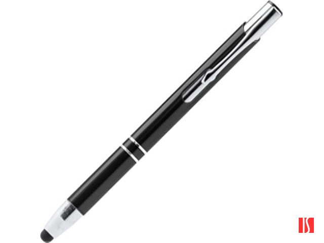 Ручка-стилус металлическая шариковая KRUGER, черный