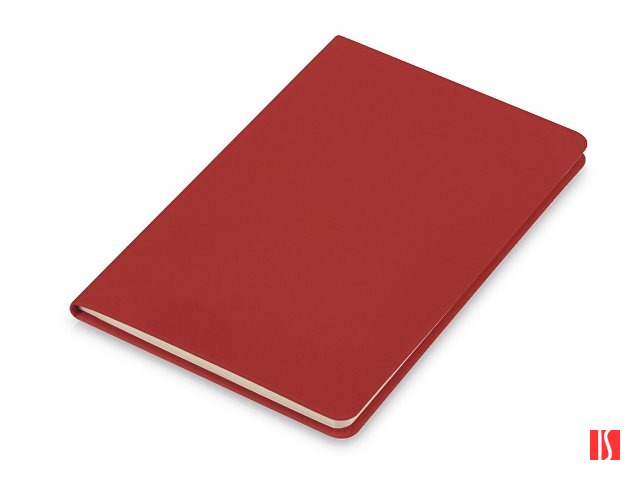 Блокнот "Wispy", твердая обложка A5, 64 листа в линейку, красный (Р)