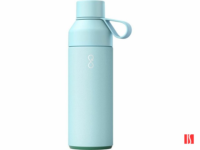 Бутылка для воды Ocean Bottle объемом 500 мл с вакуумной изоляцией, небесно-голубой