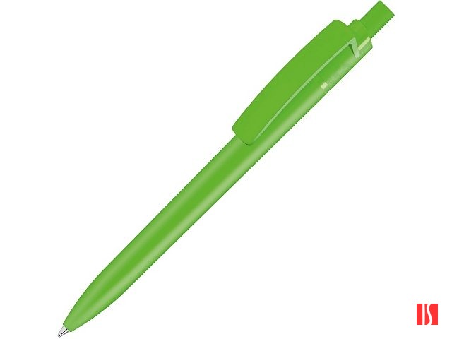 Ручка шариковая пластиковая из RPET "RECYCLED PET PEN STEP F", зеленое яблоко