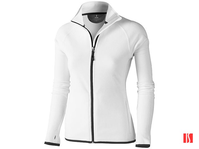 Куртка флисовая "Brossard" женская, белый