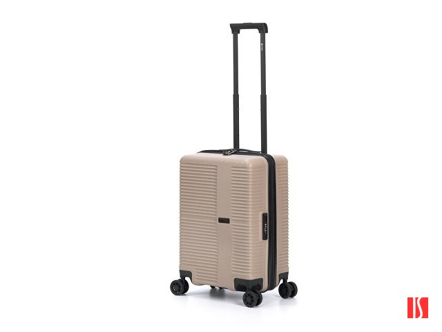 Чемодан TORBER Elton, песочный, ABS-пластик, 38 х 24 х 54 см, 35 л