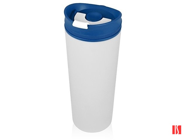 Термокружка «Brite» 500мл, белый/синий