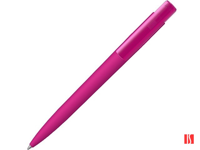 Шариковая ручка "RECYCLED PET PEN PRO K transparent GUM" soft-touch, розовый