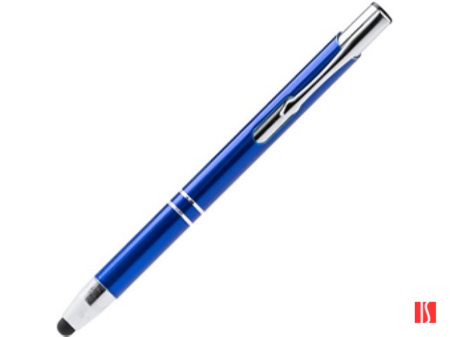Ручка-стилус металлическая шариковая KRUGER, королевский синий