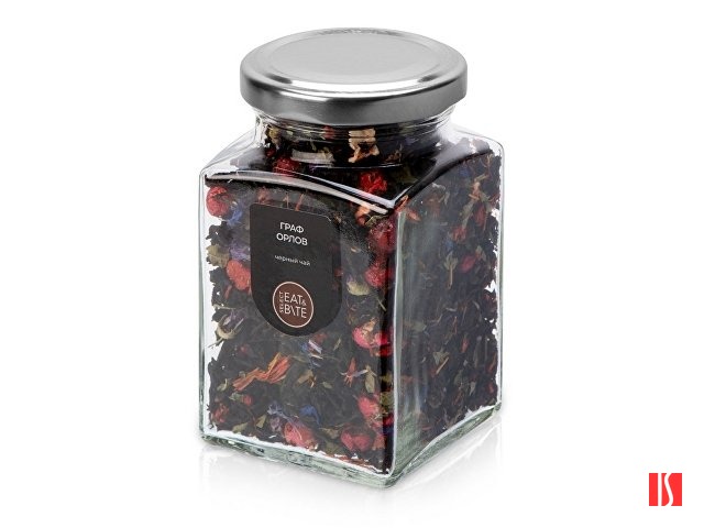 Чай черный, серия "Bouquet", граф Орлов, стеклянная банка