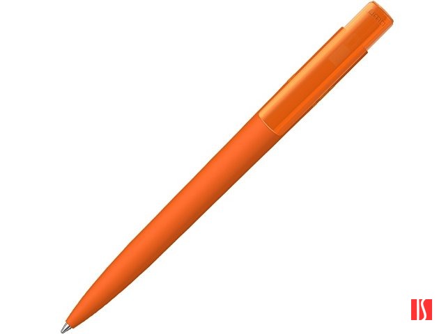 Шариковая ручка "RECYCLED PET PEN PRO K transparent GUM" soft-touch, оранжевый