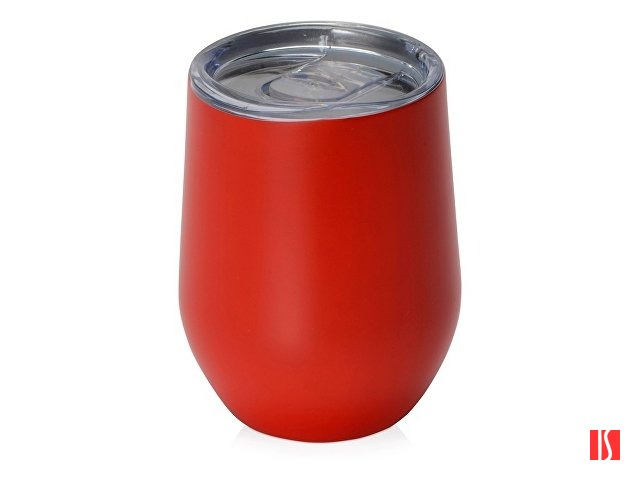 Вакуумная термокружка "Sense", непротекаемая крышка, красный