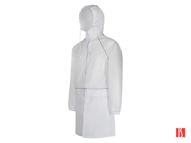 Дождевик "Sunshine" со светоотражающими кантами, белый, размер  XS/S