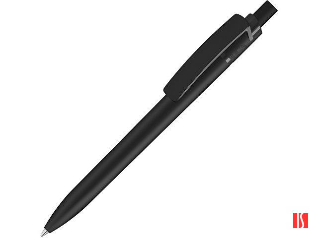 Ручка шариковая пластиковая из RPET "RECYCLED PET PEN STEP F", черный