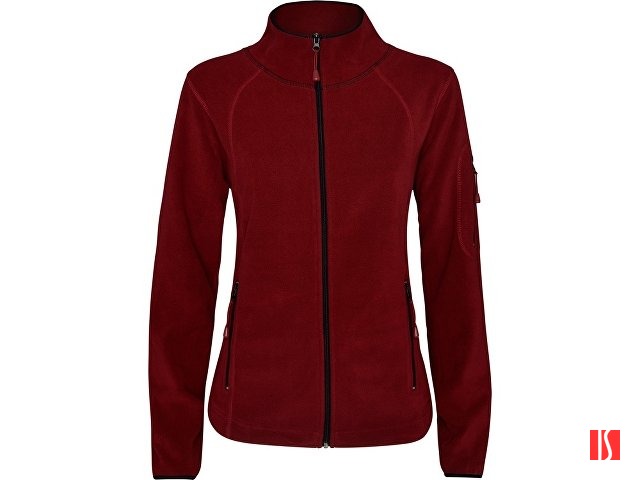 Куртка флисовая "Luciane" женская, гранатовый