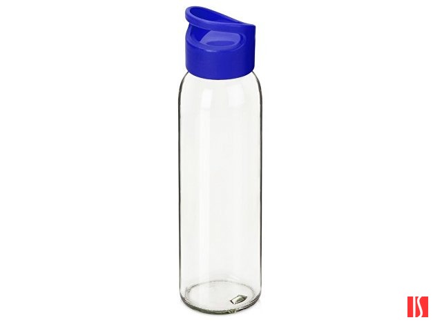 Стеклянная бутылка  "Fial", 500 мл, синий