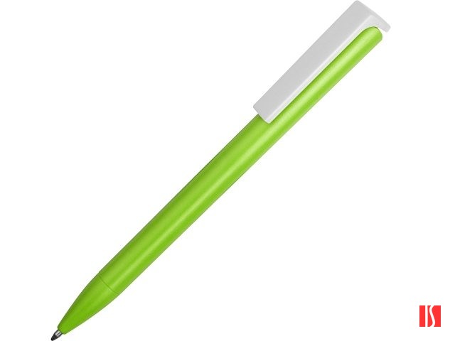 Ручка пластиковая шариковая «Fillip», зеленое яблоко/белый