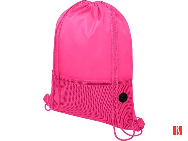 Сетчатый рюкзак со шнурком Oriole, фуксия