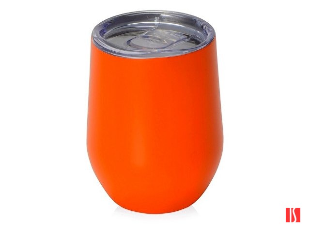 Вакуумная термокружка "Sense", непротекаемая крышка, оранжевый