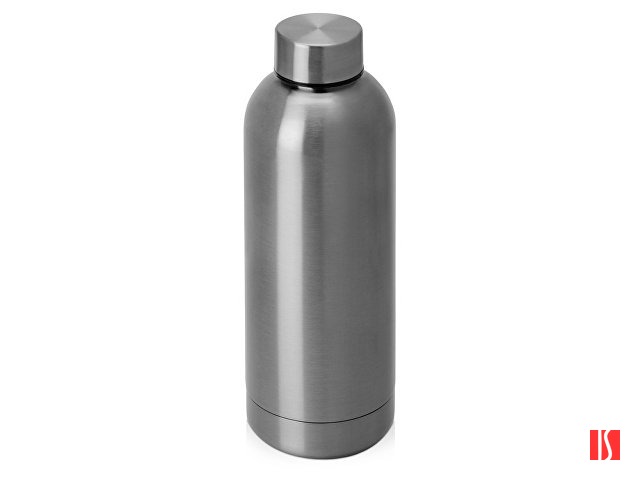 Вакуумная термобутылка "Cask" Waterline, 500 мл, серебристый глянцевый (P)