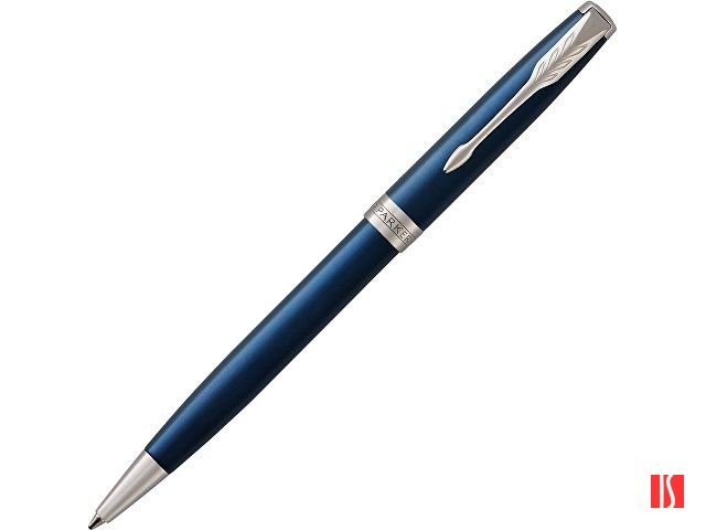 Ручка шариковая «Parker Sonnet Core Subtle Blue CT», синий/серебристый