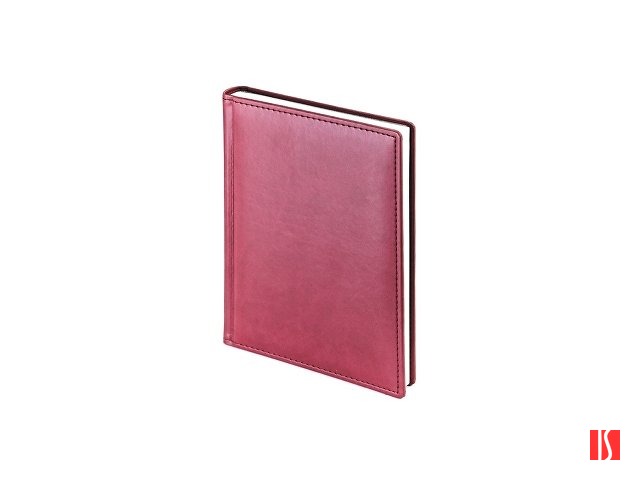 Ежедневник недатированный А6+ «Velvet», бордовый