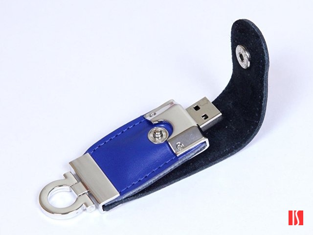 USB-флешка на 8 Гб в виде брелка, синий