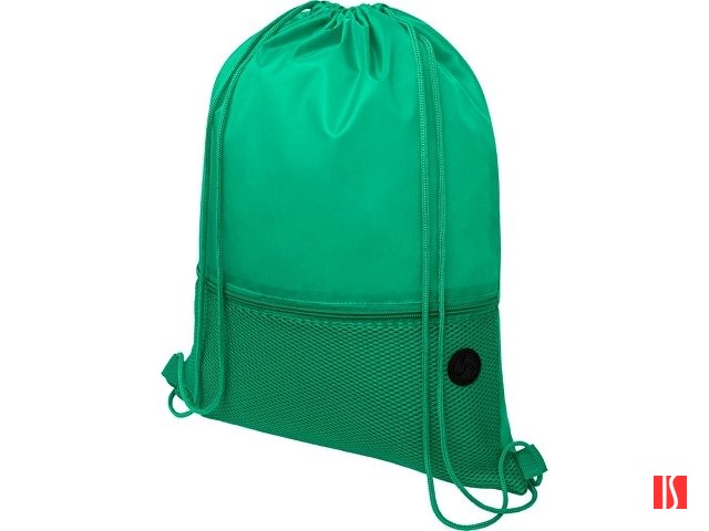 Сетчастый рюкзак со шнурком Oriole, зеленый