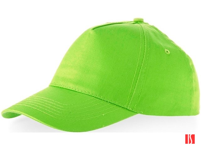 Бейсболка "Memphis" 5-ти панельная 165 гр, зеленое яблоко