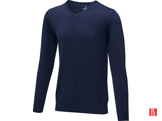 Мужской пуловер Stanton с V-образным вырезом, темно-синий