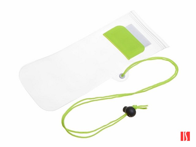 Влагостойкий чехол "Repel", зеленый/прозрачный