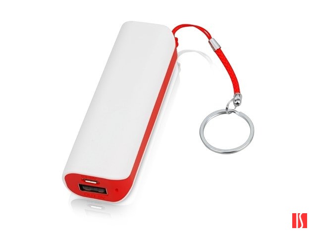 Портативное зарядное устройство (power bank) Basis, 2000 mAh, красный