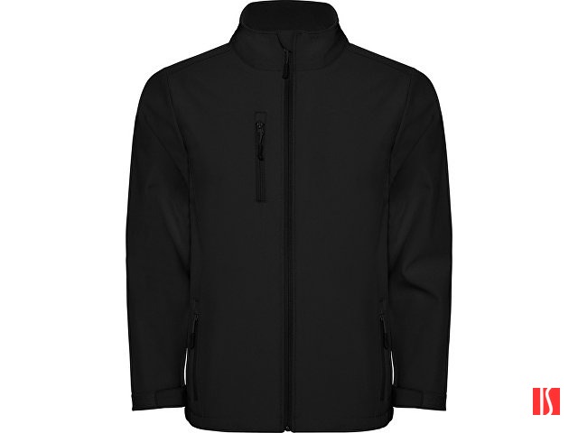 Куртка софтшелл "Nebraska" детская, черный