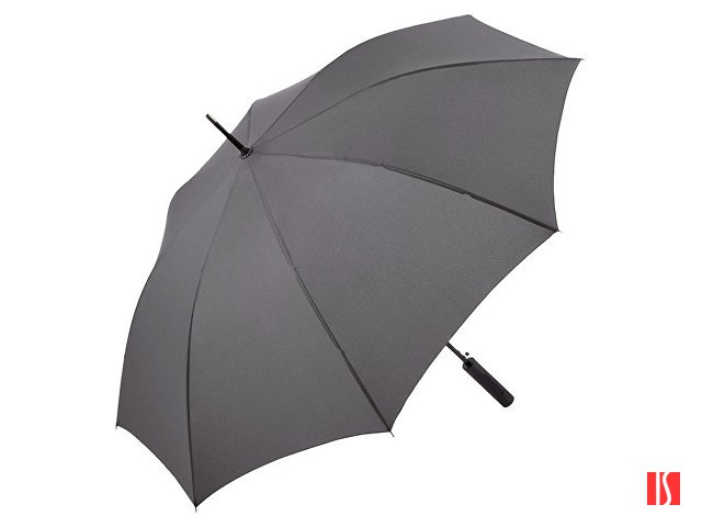 Зонт-трость 1152 Slim полуавтомат, серый