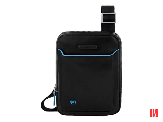 Сумка через плечо, Piquadro Blue Square, Черный