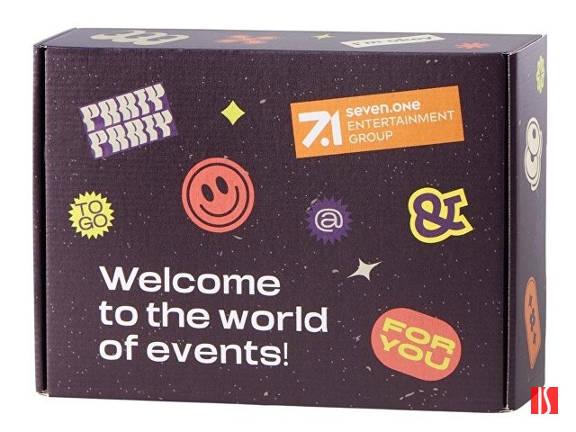 Коробка подарочная «Zand» M, белый (уф на вылет)