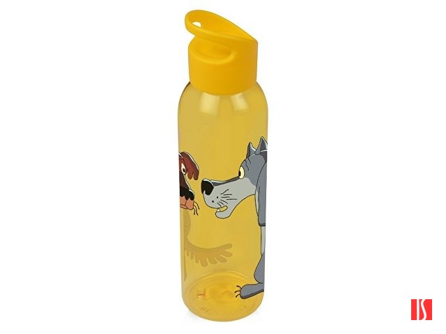 Бутылка для воды "Жил-был Пес», желтый