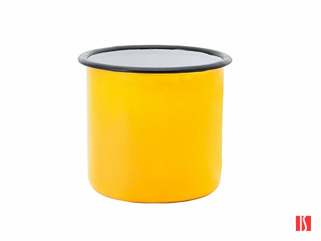 Кружка металлическая ANON, 380 мл, желтый