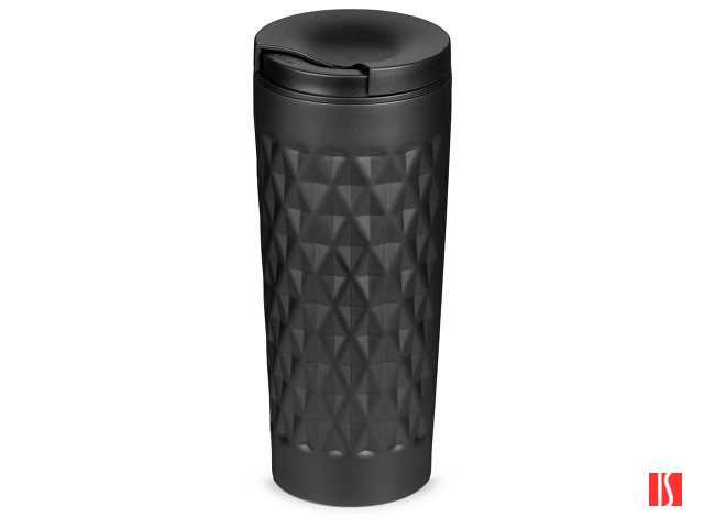 Герметичная вакуумная термокружка "Matrix",450 мл, черный