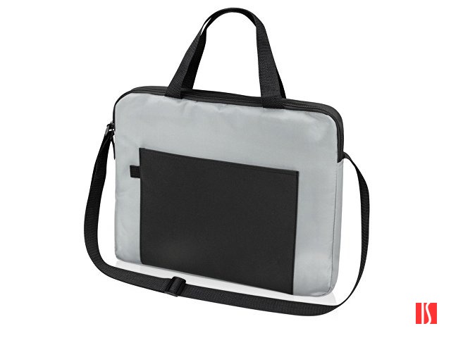 Конференц сумка для документов "Congress", серый/черный (P)