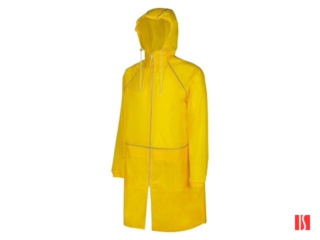 Дождевик "Sunshine" со светоотражающими кантами, желтый, размер  XS/S