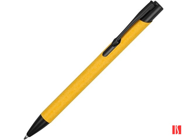 Ручка металлическая шариковая «Crepa», желтый/черный