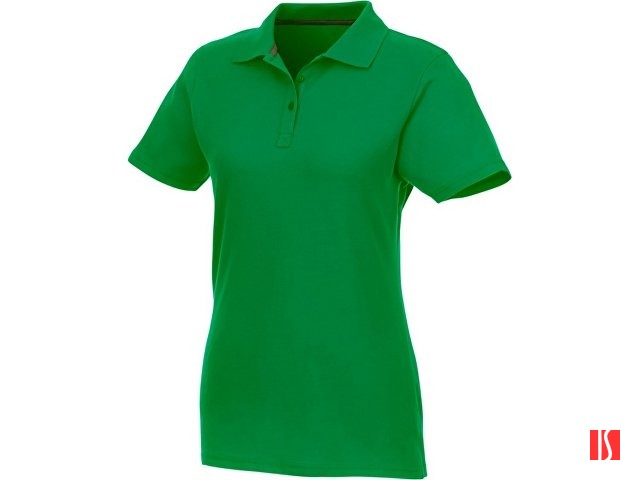 Женское поло Helios с коротким рукавом, fern green