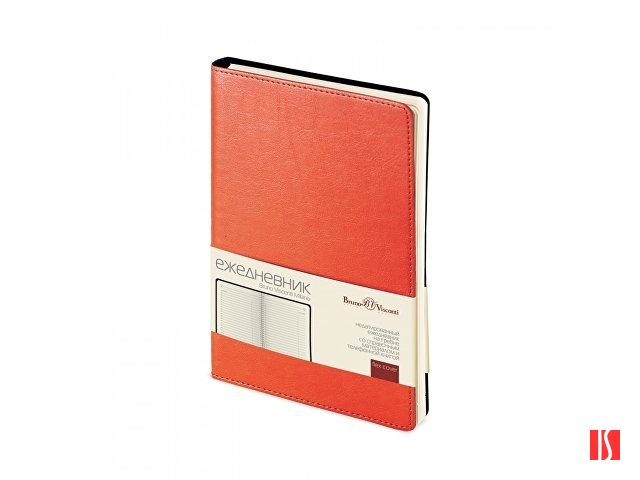 Ежедневник А5 недатированный «Milano», оранжевый