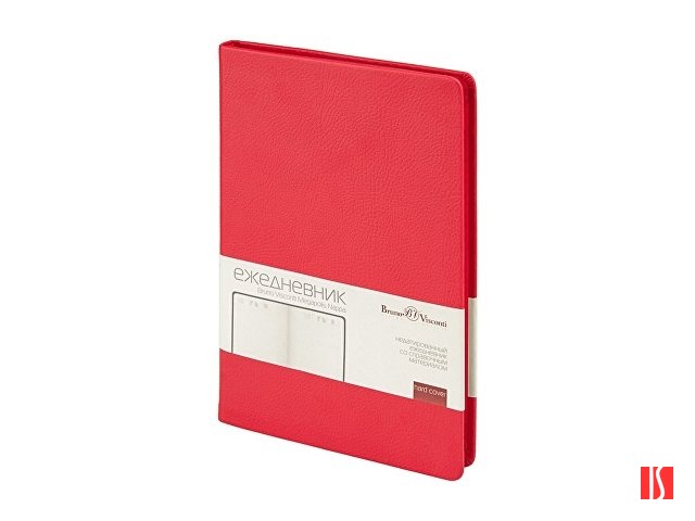 Купить Ежедневник недатированный А5 "Megapolis Nappa", красный Ежедневник недатированный А5 "Megapolis Nappa", красный