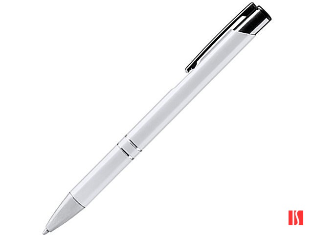 Шариковая ручка SIMON из переработанного алюминия, белый