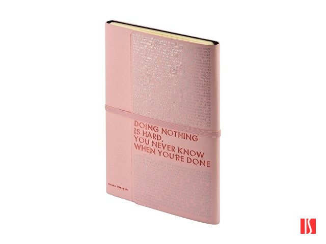 Ежедневник недатированный А5 «Bilbao», зефирный розовый