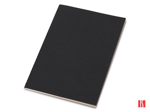 Блокнот "Monet", гибкая обложка A5 из моющегося крафта, 32 листа, черный